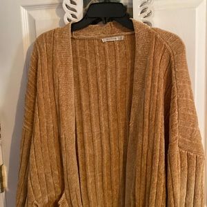 Chunky Mustard Yellow Sweater